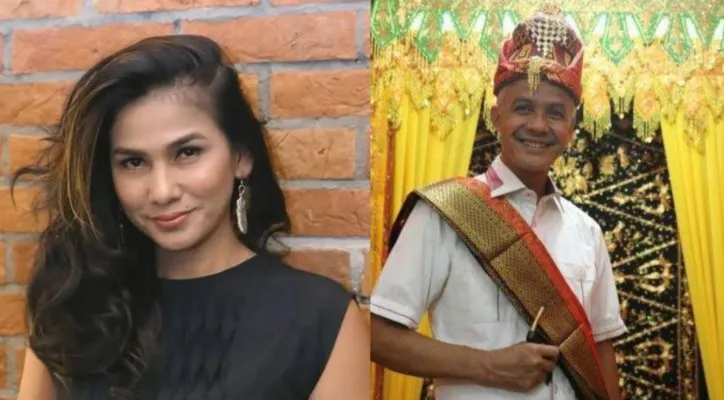 Kolase foto artis asal Aceh, Nova Eliza dan Gubernur Jawa Tengah, Ganjar Pranowo. (ist/foto diolah dari instagram dan google)