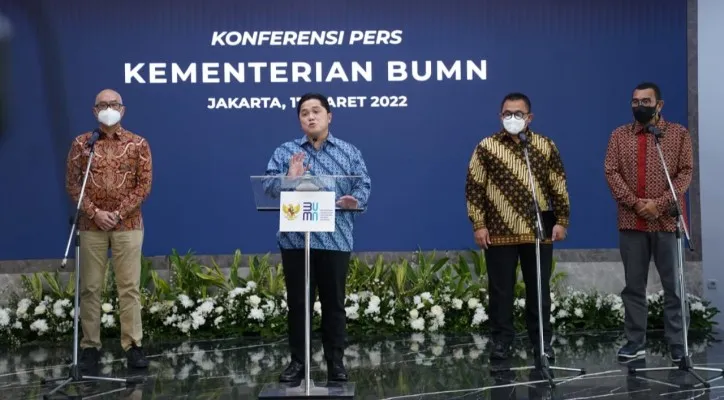 Menteri BUMN Erick Thohir. (foto: ist)