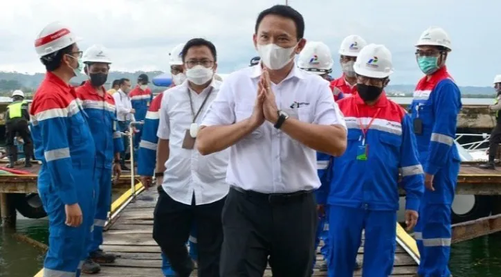 Basuki Tjahaja Purnama atau Ahok saat menjadi Komisaris Utama PT Pertamina,  (Instagram/@basukibtp)