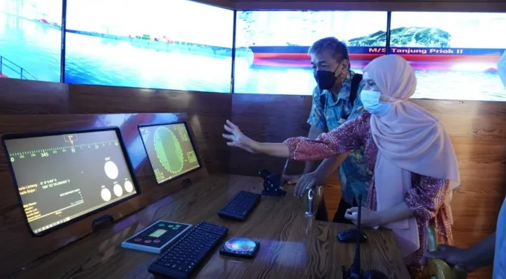 Ship simulator karya Vokasi. (ist)