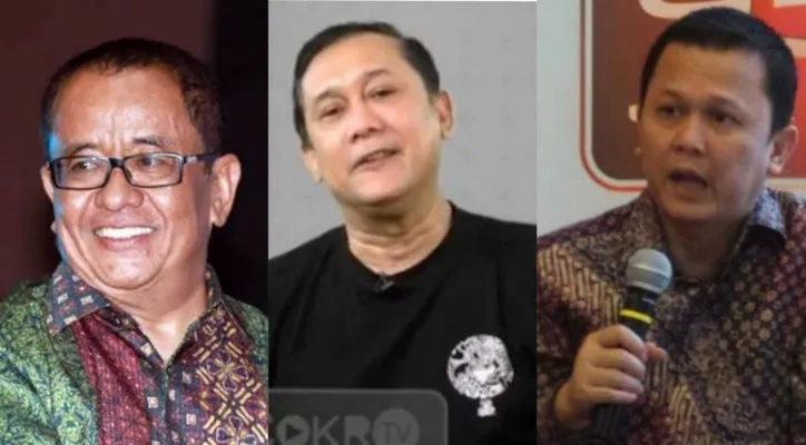 Kolase foto Said Didu, Denny Siregar, dan politikus Partai Golkar Andi Sinulingga. (ist/diolah dari google.com)