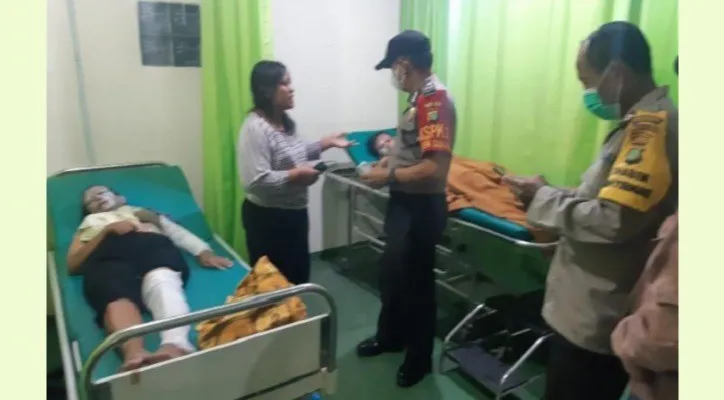 Polisi tengah melakukan penyelidikan terhadap korban terkena penyiraman air keras oleh pelaku suami siri di Sukatani Bekasi. (Ist).