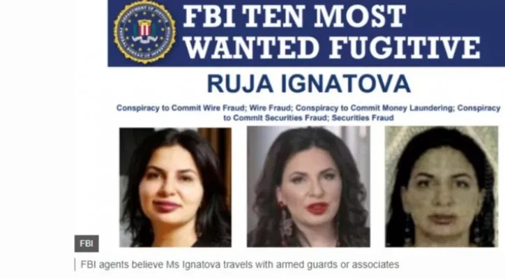 Ruja Ignatova, ratu kripto yang jadi buruan FBI.(Ist)