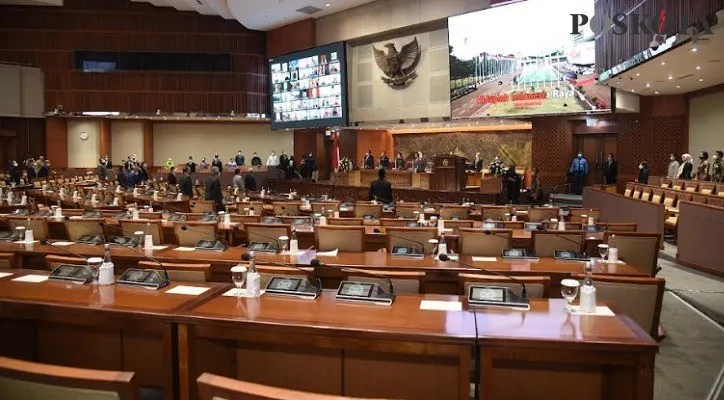  Rapat paripurna DPR, Selasa, 5 Juli 2022. (Foto: rizal)