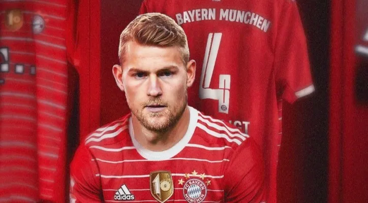 Matthijs de Ligt, pemain baru Bayern Munchen (foto/twitter FCBayern)