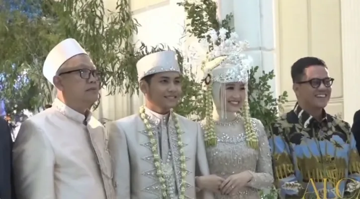 Bintang Emon dan Alca Octaviani Resmi Menikah. (foto: tangkapan layar youtube Bintang Emon)