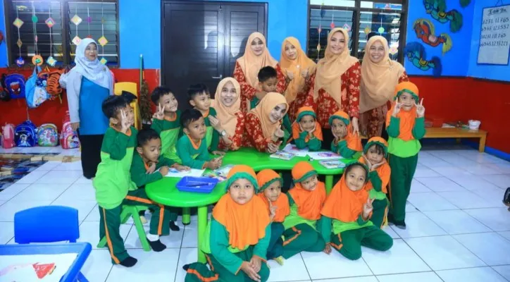 DPW Kemenag gelar hari anak nasional. (ist)