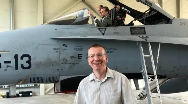 Menteri Luar Negeri Latvia Edgars Rinkevics. (Foto: Twitter/edgarsrinkevics)