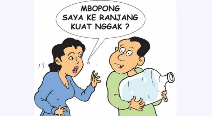 Nah Ini Dia Edisi: Awalnya Cuma Bopong Akhirnya Bopong Tuan Rumah. (Ilustraator: Ucha)