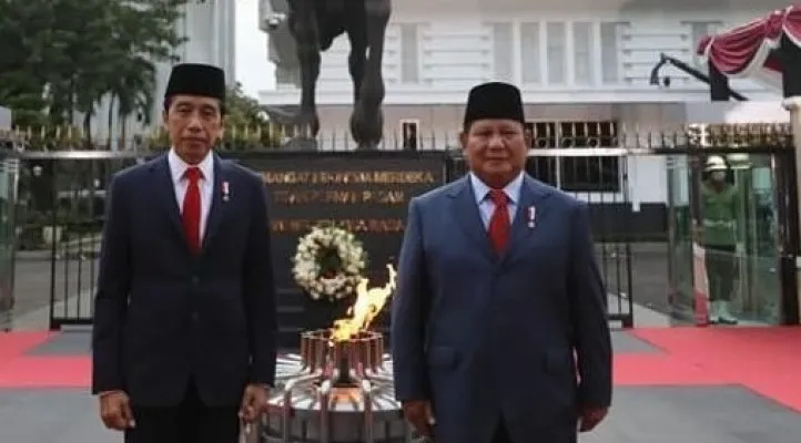 Presiden Jokowi dan Menhan Prabowo (Foto: ig/Prabowo)