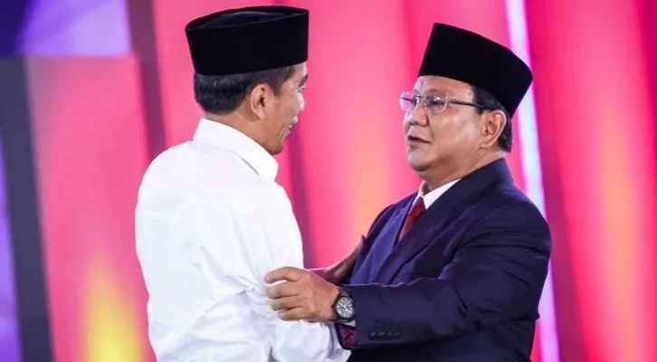 Presiden Jokowi dan Kemenhan, Prabowo Subianto. (ist)