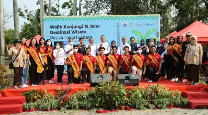 Pemkot Jakut gandeng pelajar dan penggiat medsos dalam upaya mempromosikan destinasi wisata. (foto: ist)