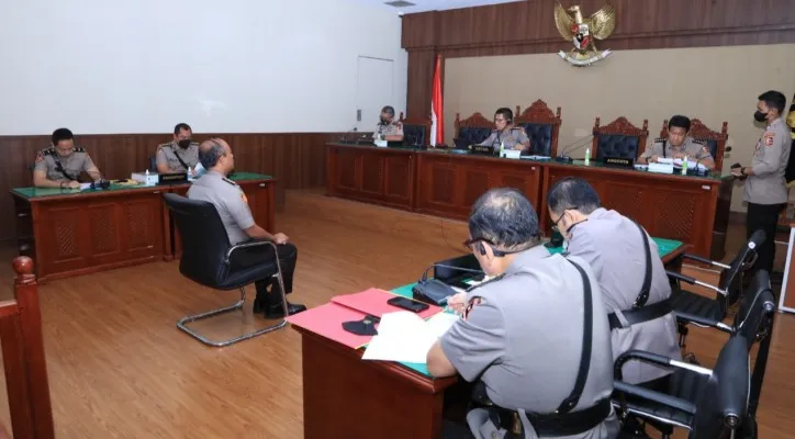 Ilustrasi sidang Komisi Kode Etik Polri (KKEP). (foto: ist)