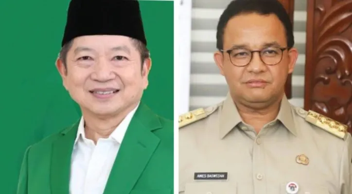 Suharso Monoarfa dan Anies Baswedan.(ist)