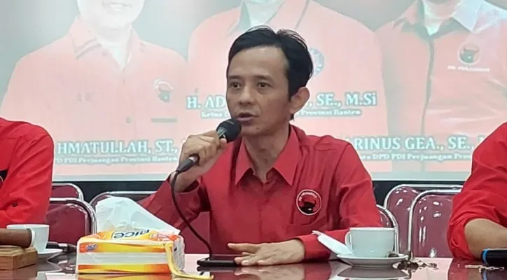 Wakil Ketua Bapilu DPD PDIP Banten, Muhlis. (bilal)