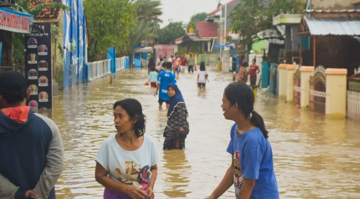 Tips hadapi banjir. (Foto/Unsplash)