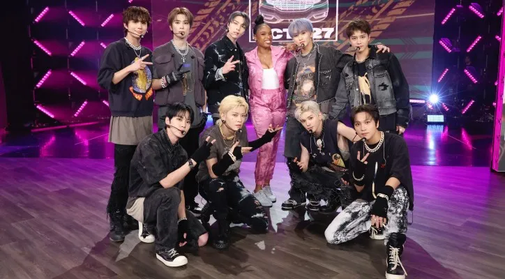 NCT 127 jadi grup KPop pertama yang tampil di acara The Jennifer Hudson Show. (Foto/Twitter/@NCTsmtown_127)