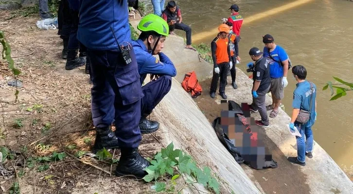 Pria paruh baya asal Kelurahan Tegallega, Kota Bogor ditemukan di Jembatan Juanda, Kota Depok dengan kondisi tak bernyawa, Jum'at (14/10/2022).(ist)