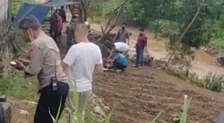 Lokasi seorang ibu tewas bunuh diri dengan membawa anaknya yang masih balita di Jembatan Metland, Cipondoh. (ist)