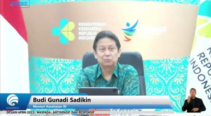 Menkes Budi Gunadi Sadikin sebut obat antidotum mampu atasi gagal ginjal akut. (Tangkapan layar/YouTube FMB9ID_IKP)