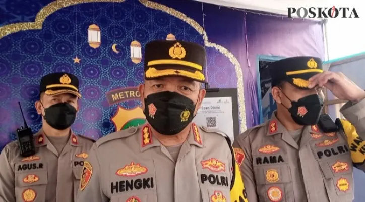 Kapolres Metro Bekasi Kota Kombes Hengki, bersama Jajaran Polres Metro Bekasi Kota beberapa waktu lalu. (Foto: Ihsan Fahmi)