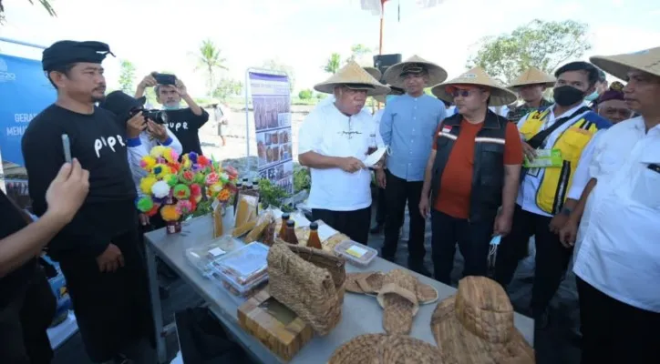 Kementerian PUPR Dukung Pengembangan Sorgum di Lombok Tengah.(Foto: ist)