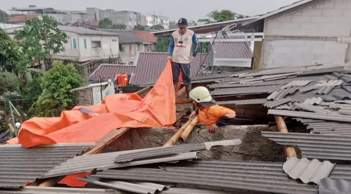 163 rumah warga di Kabupaten Bogor alami kerusakan terdampak gempa Cianjur. (foto: ist)