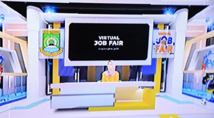 Virtual Job Fair Kota Tangerang. (Iqbal)