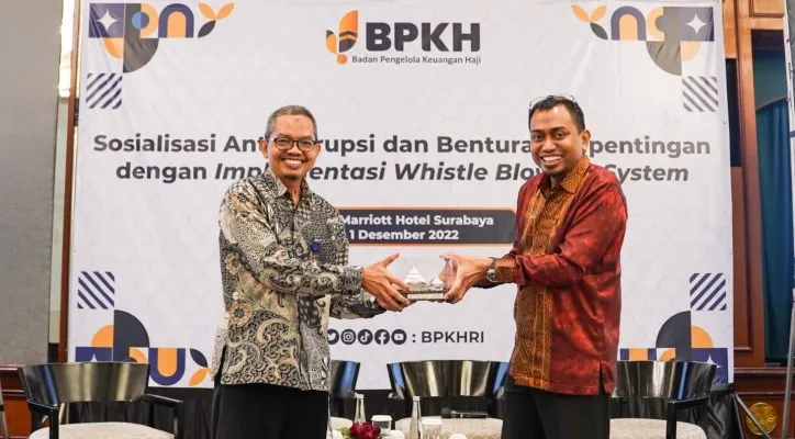 BPKH menggelar sosialiasi antikorupsi. (foto: ist)