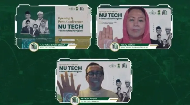 Di Harlah 1 Abad, Ormas Islam Nahdlatul Ulama meluncurkan Program NU Tech (Foto: Poskota)