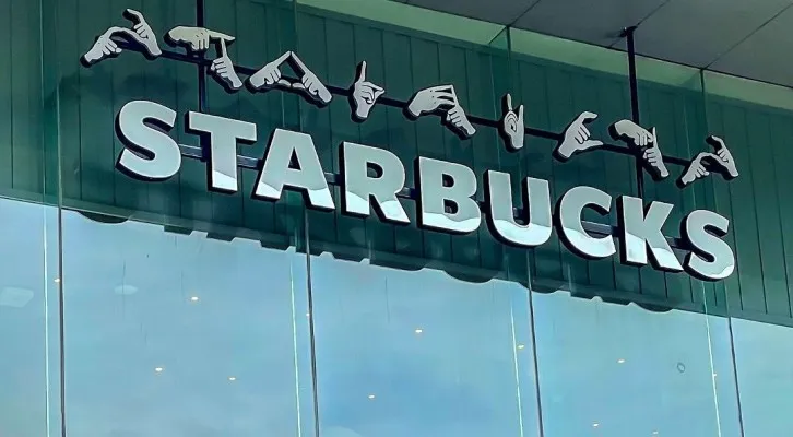 Starbucks buka gerai pertama untuk penyandang disabilitas. (Instagram/@starbucksindonesia)