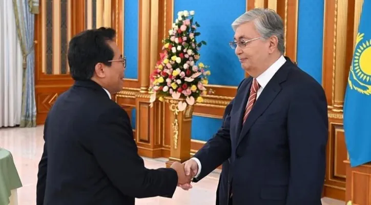 Presiden Kazakhstan Kassym Jomart Tokayev. (ist)