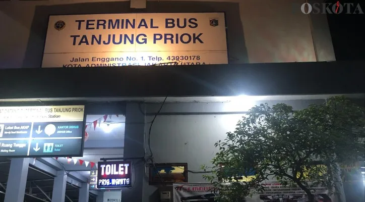 Terminal Tanjung Priok Jakarta Utara. (rizki)