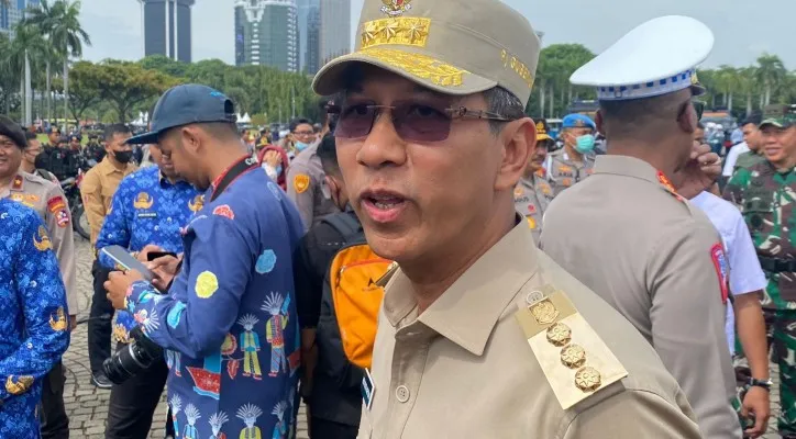 Pj Gubernur DKI Jakarta Heru Budi Hartono. (foto: poskota/aldi)