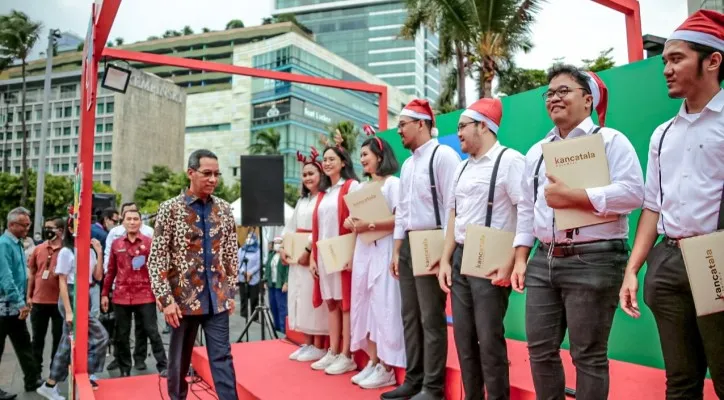 Perayaan Natal 2022 diharapkan dapat membangun toleransi dan keharmonisan.(Foto: Pemprov DKI)