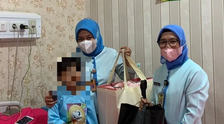 Foto : MA bocah perempuan asal Jakarta Pusat yang diculik pemulung kini dalan perawatan di Rumah Sakit Polri, Kramat Jati, Jakarta Timur. (Ist)