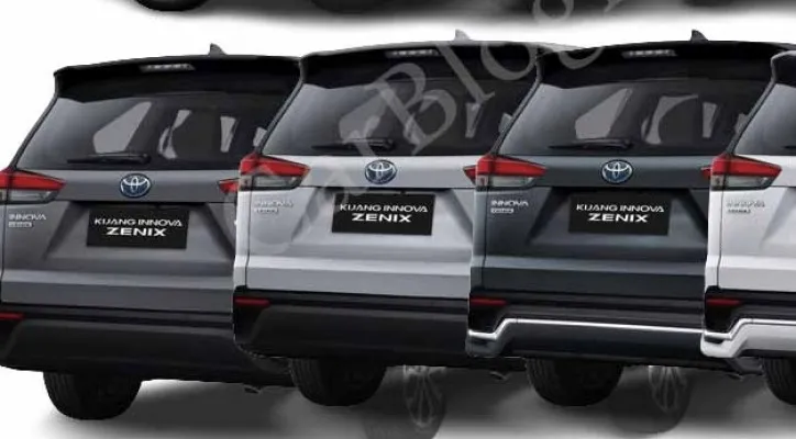 Mobil Innova zenix yang diluncurkan sejak November tahun 2022