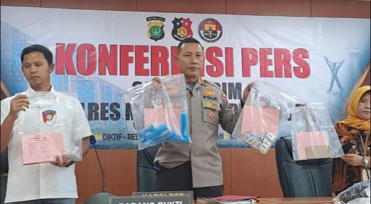 Polisi menangkap ART yang membunuh bayinya sendiri hasil hubungan gelap di kawasan Cempaka Putih, Jakarta Pusat. (Ist)