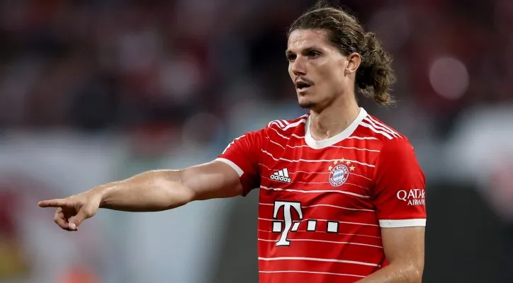 Manchester United pinjam Marcel Sabitzer dari Bayern Munchen (Foto: Twitter/StretfordPaddck)