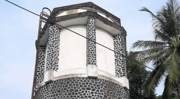 Bangunan water toren peninggalan zaman Belanda di Rangkasbitung, Lebak. (Foto: Ist).