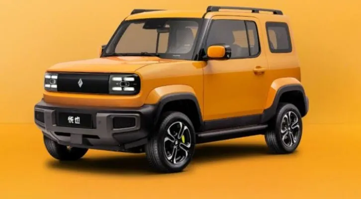 Baojun Yep, Jeep Off Road Bertenaga Listrik Mirip Suzuki Jimny.(ist)