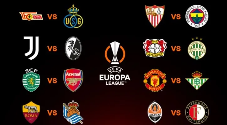 Berikut ini hasil drawing Liga Eropa (Foto: Twitter/@EuropaLeague)