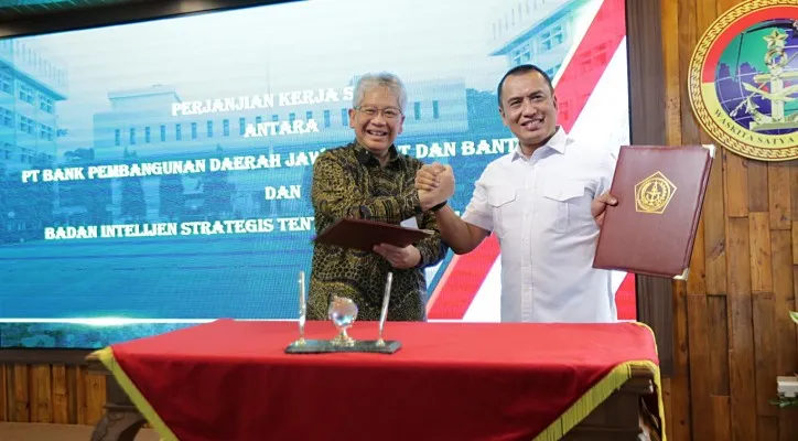 Mou Bank bjb dengan BAIS. ist