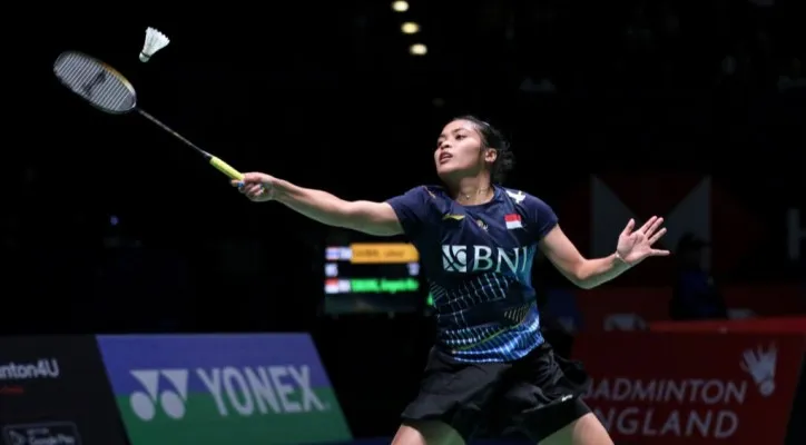 Gregoria jadi satu dari 8 wakil Indonesia yang lolos ke perempat final All England 2023 (Foto: PBSI)