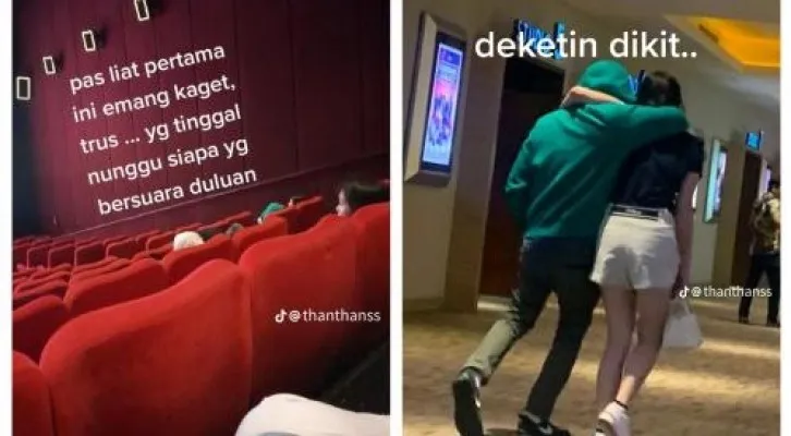 Desta dan artis Gege Elisa. (tangkapan layar)