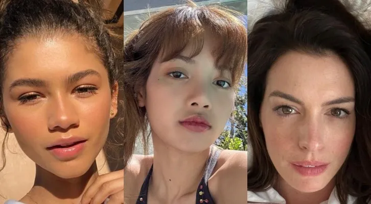 Zendaya, Lisa BLACKPINK dan Anne Hathaway Foto Bareng di Acara Bvlgari, Netizen: Top 3 Visual Berkumpul (Kolase/lst)