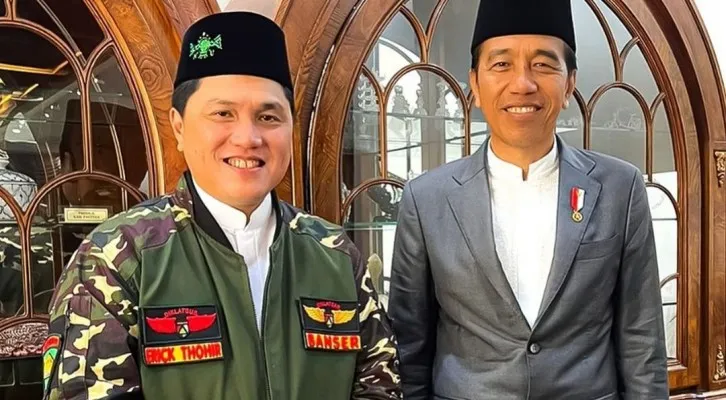 Erick Thohir Dibutuhkan Capres Tarik Suara Pendukung Presiden Jokowi di Pilpres 2024 Mendatang (Instagram/erickthohir)