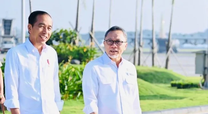 Kedekatan Partai Amanat Nasional (PAN) dengan Presiden Jokowi(Instagram/zul.hasan)