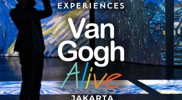 Pameran Van Gogh Alive Jakarta (Instagram/vangoghaliveid)