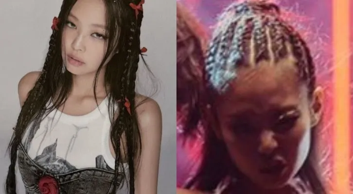 Jennie BLACKPINK Dihujat karena Dianggap Merampas Budaya Lain Usai Tampil dengan Gaya Rambut E Cornrow (Kolase/lst)